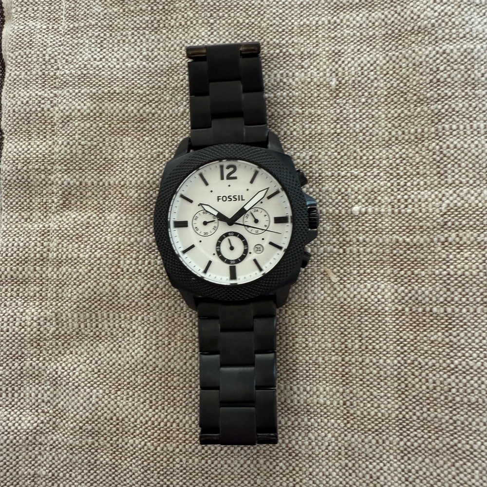 Fossil Black Watch